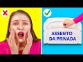 SEM PÂNICO! || Truques Para Emergências Femininas Para Evitar Situações Indesejadas