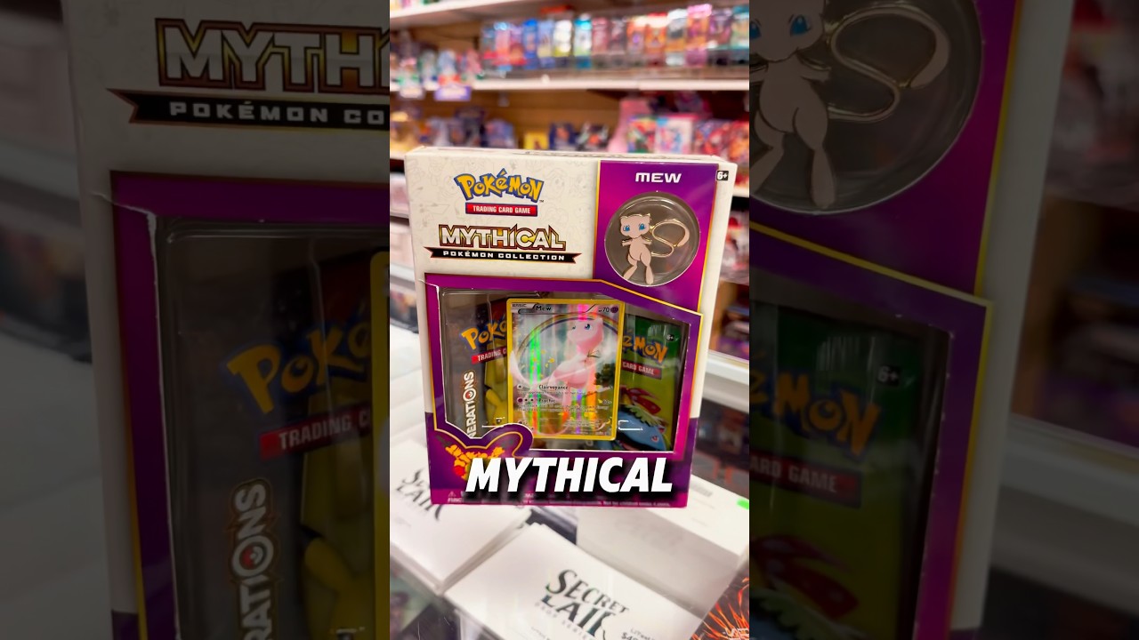 Do you remember these Mythical Pok&eacute;mon Boxes? ✨ #pokemon #pokemoncards
