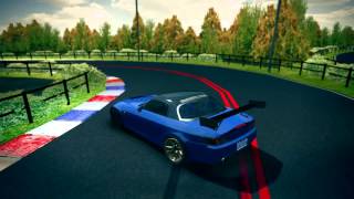 rFactor | InitialD| Honda 2000 Drift @RoblesNight  (60FPS)