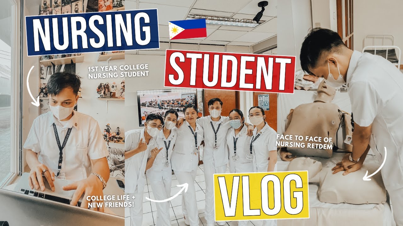 VLOG 2023: A DAY IN MY LIFE AS A NURSING STUDENT (PHILIPPINES) I Khryss ...