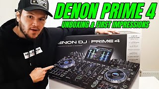 Denon DJ Prime 4 - Unboxing &amp; First Impressions 2020