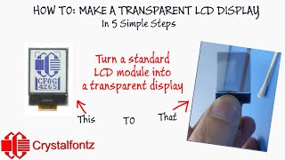 How To Make a Transparent LCD - In 5 Simple Steps screenshot 5