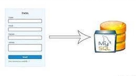 How To Insert Form Value Into MYSQL Database using PHP | Mysql Inserting Data Into Tables