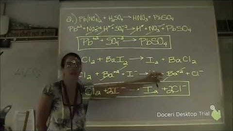 Chapter 4 (Reactions in Aqueous Solution) - Part 2