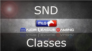 CoD Ghosts: Competitive SND Classes! [Outdated]