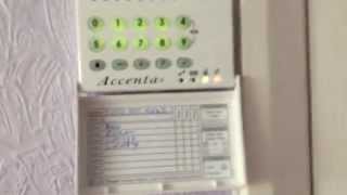 Burglar Alarm || Panic button test on ade accenta