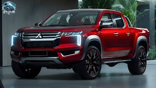 NEW 2025 Mitsubishi Triton Revealed - Better than Ford Ranger and Hilux?