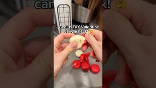 DIY Candle Hacks Using Babybel Cheese #valentinesday #shorts #lifehacks #candle