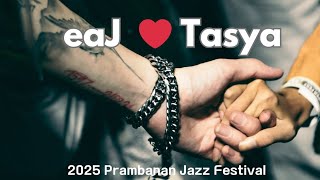 eaJ ❤️ Tasya  put it on me 비하인드_#박제형미담  _ Birthday Surprise at Prambanan Jazz Festival 2025