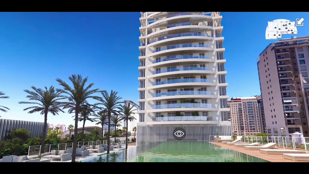 Tour virtual ático Torre iKon