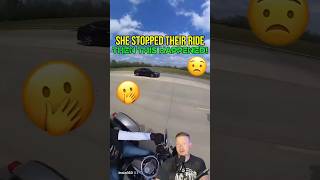 She made the biker crew pull over!!👀😳#shorts #Christian #motorcycle #pray #prayer #God #Holyspirit