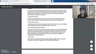 MAKALAH PROJECT PRESENTASI APLIKASI BASIS DATA