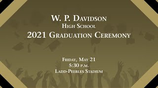 Davidson High School Graduation 2021