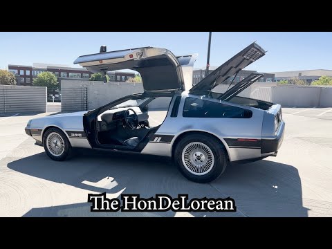 Honda K Powered & Turbocharged DeLorean