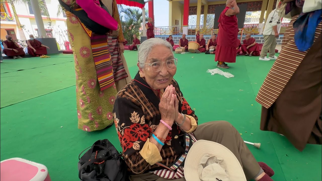 Attended the White Tara Long life Empowerment by His Holiness at Tashi Lhunpo Monastery