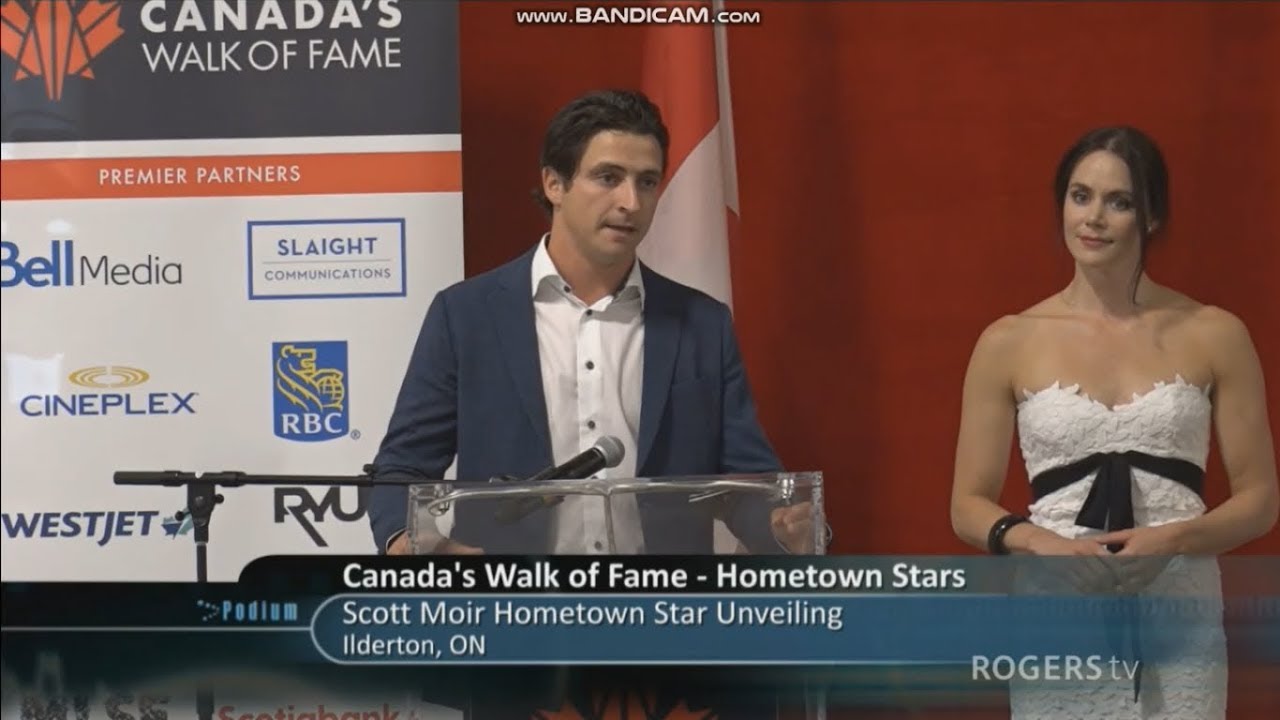 Scott Moir Hometown Star Ceremony (RogersTV)