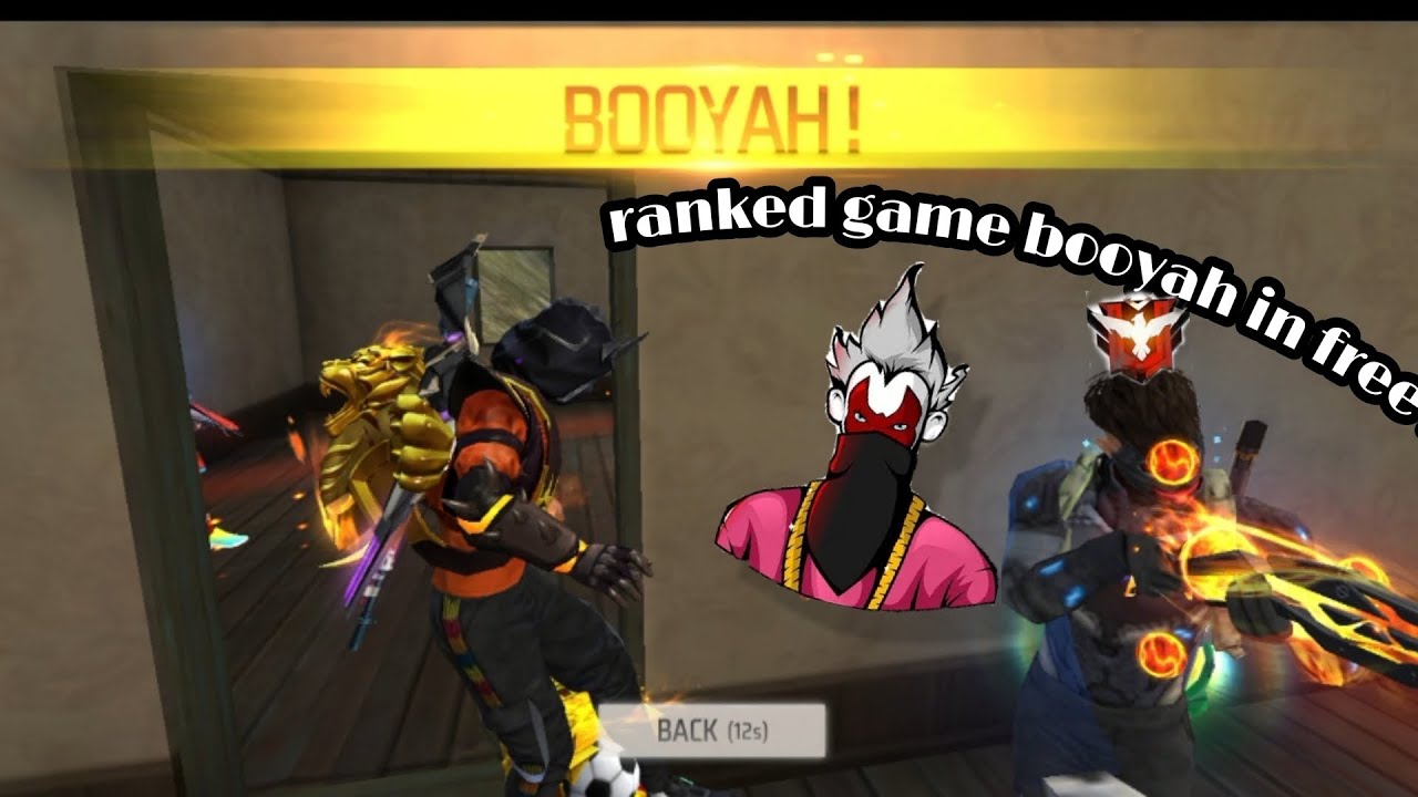 free fire ranked match squad booyah - YouTube