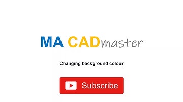How to change the background colour | AutoCAD Tutorial | Learn AutoCad | | Setting up CAD | English