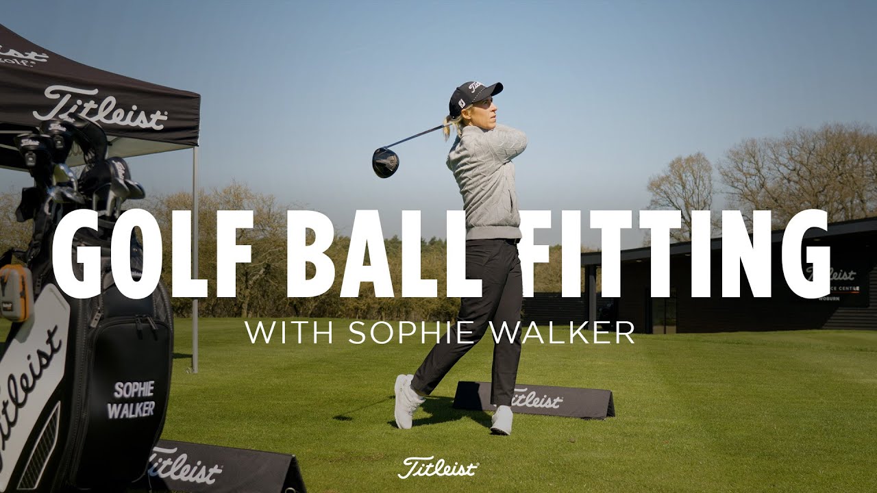 Sophie Walkers Titleist golf ball fitting - Pro V1, Pro V1x, AVX or Left Dash? 🤔