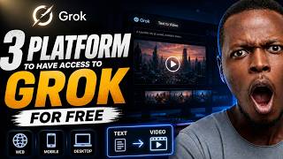 Grok AI is Now Free !! Try These 3 Platforms to Create unlimited Free AI videos and Images