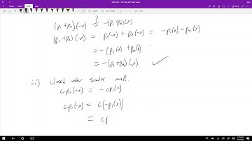 Math 240 - Chapter 4.3 - Subspaces - The Plug and Chug Series #12