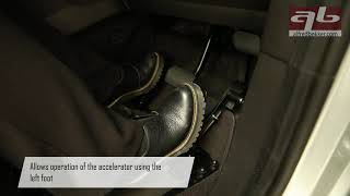 Quick Release Left Foot Accelerator