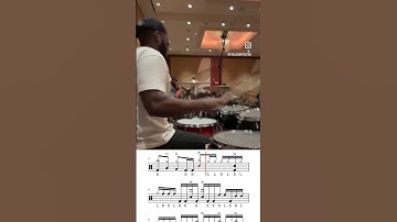 Thumbnail of Josh Foster Intro Transcription 🔥 // (PDF at olliewoodsdrums.com)