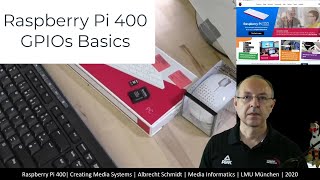 Raspberry Pi 400 - controlling GPIO with Python