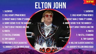 Elton John Greatest Hits 2024- Pop Music Mix - Top 10 Hits Of All Time