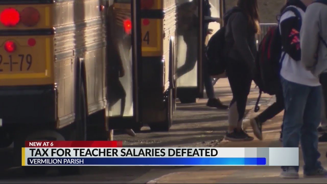 Vermilion Parish tax for teachers YouTube