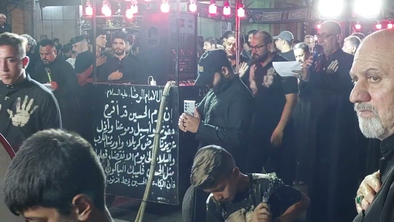 مهد المواكب لبيك يا حسين ع
