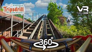 Gsengte Sau 360° POV | #tripsdrill #themepark | Epic VR Roller Coaster | onride POV