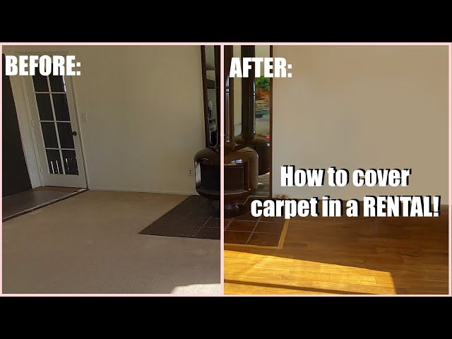 How to Install Temporary Flooring Over Carpet - Flooring Inc