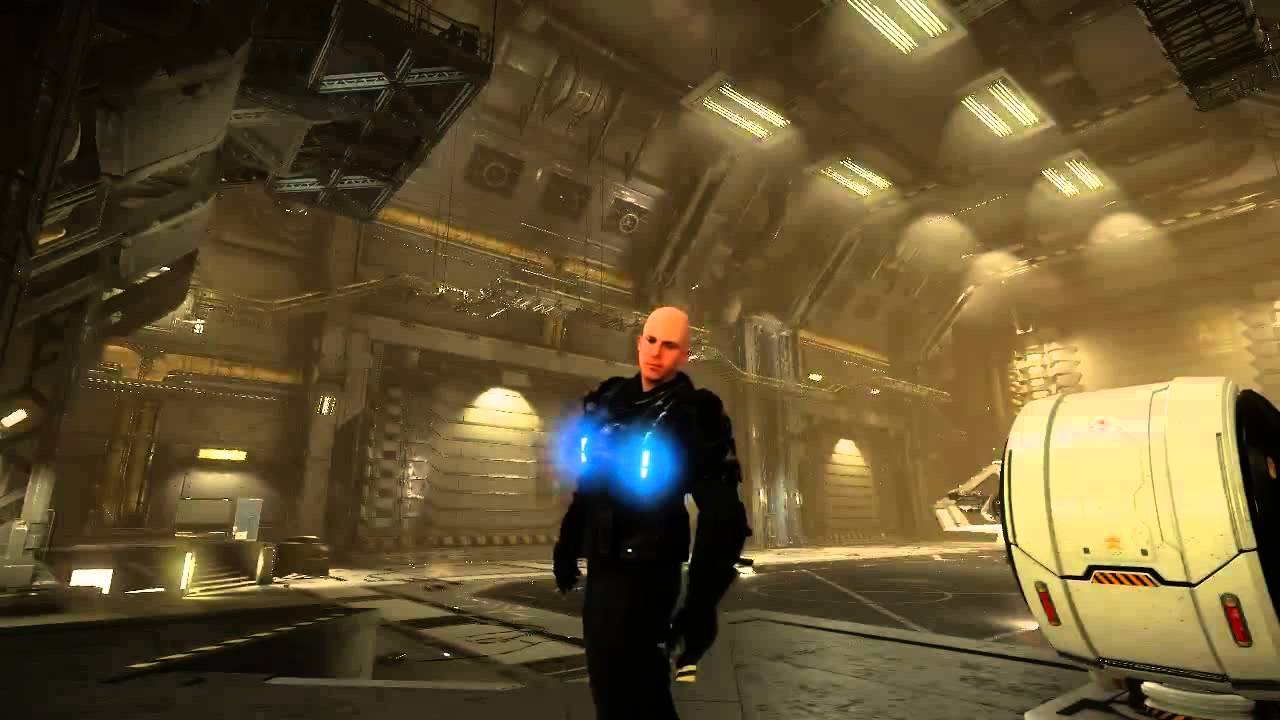 Star Citizen 1.1 hangar camera spinning bug - YouTube