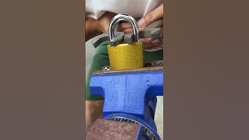 Two Wrenches Easily Open a lock! #diy #handyhacks