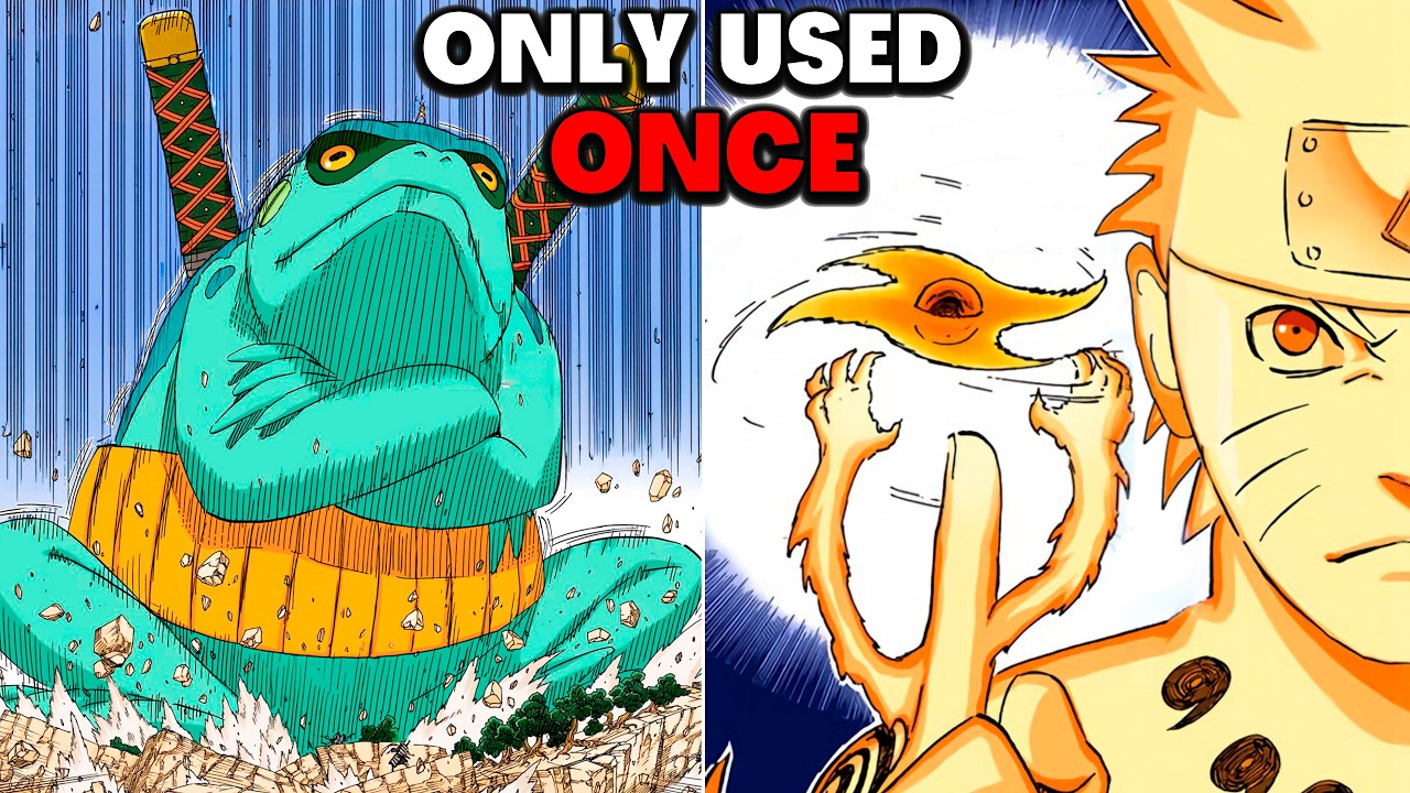 21 Insanely Broken Jutsus Naruto Only Used Once