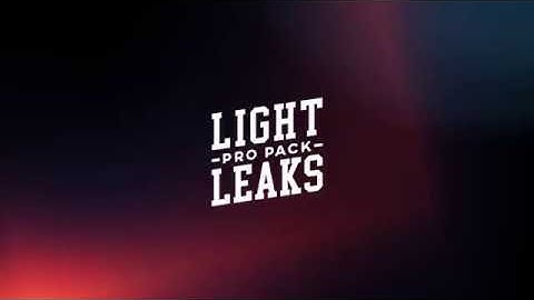 Light Leaks PRO Pack 100+ Light Leaks - After Effects Template