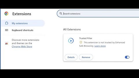 trustedfiltersearch.com redirect (Trusted Filter browser hijacker) - how to remove?
