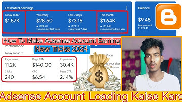 Adsense Account Loading Kaise Kare | How To Make Adsense Loading | High Cpc Keywords | New Tricks