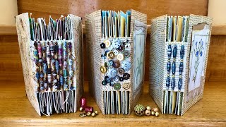 Exposed Spine Binding  Half Spine Junk Journal Tutorial