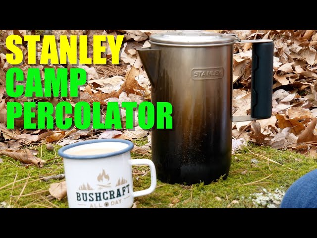 BOMB PROOF Stanley Camp Percolator with REMOVABLE Cool Handle