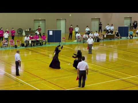 中学女子の部決勝　坂下（直心館）ＶＳ白尾（末吉中）