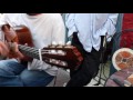 Contra and guitar in san sebastin de la gomera