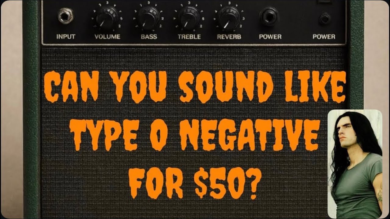 Можно ли за 50 долларов зазвучать как Type o Negative?