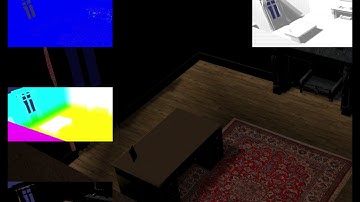 Deferred Rendering Test for Haunted House room