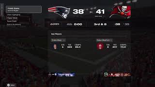 S1 NE Vs TB week 10