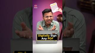 Add Digital Signature In Any PDF #howto #pdf #editpdf #addsign #pdfs #pdfsigner #windows #windows11