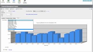 LSSe64 Financial Management - G/L Account Inquiry Dashboard