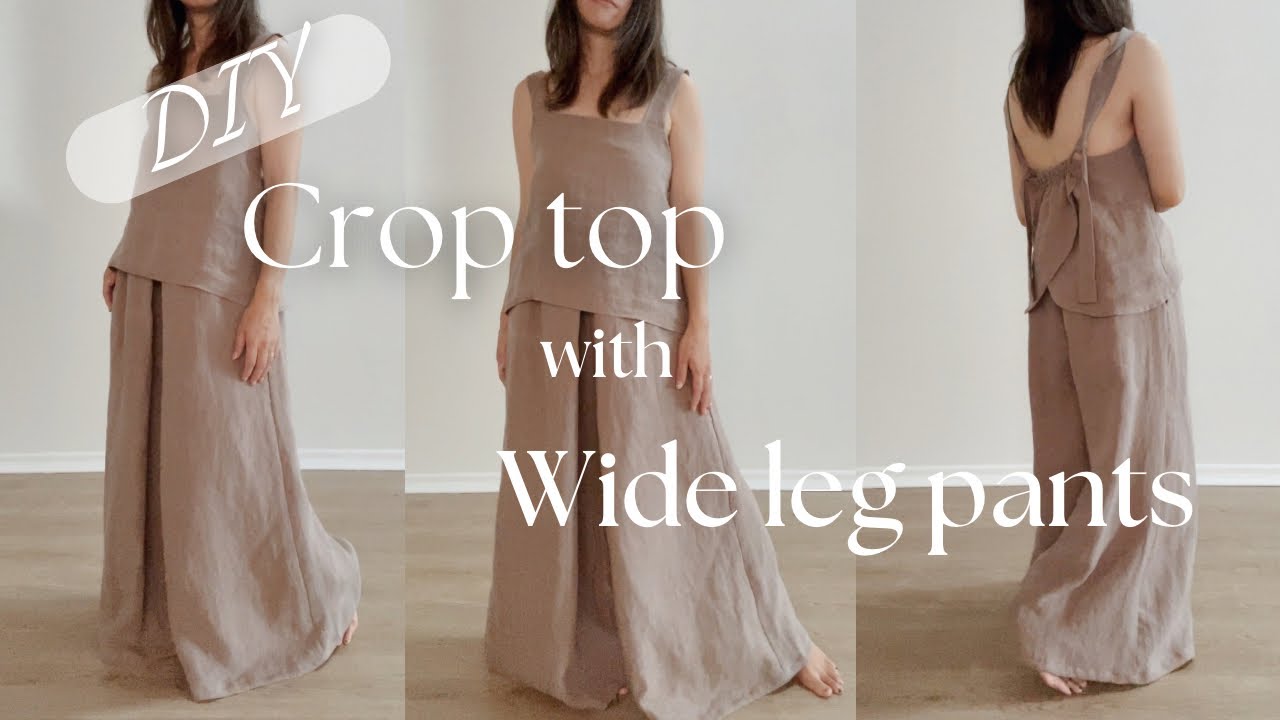 Linen pants with just the right thickness |丁度いい太さの
