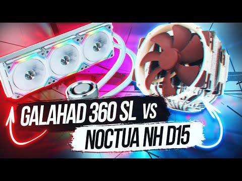 Видео: ВОДА или ВОЗДУХ? Как Правильно Выбрать Охлаждение ЦП Lian Li Galahad SL Edition 360 vs Noctua NH-D15